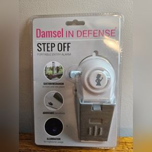 Damsel in Defense Step Off Portable Entry Alarm NWT